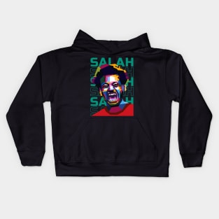 Abstract Popart Salah Kids Hoodie